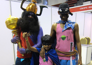 Illustration for article titled Cosplayers go wild at Bangalore's first-ever Comic Con